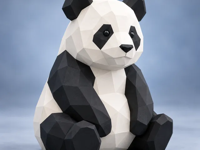 Low Poly Panda