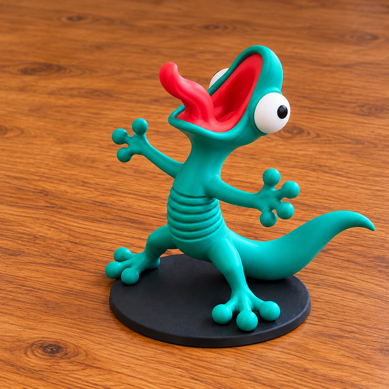 Tom the screaming lizzard by Mondragon73 | Download free STL model ...