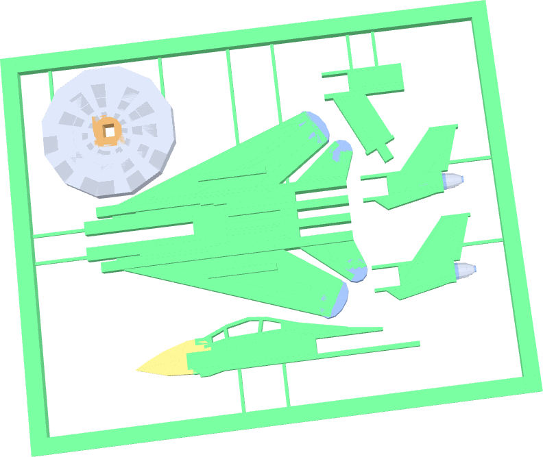 F14 tomcat kit card