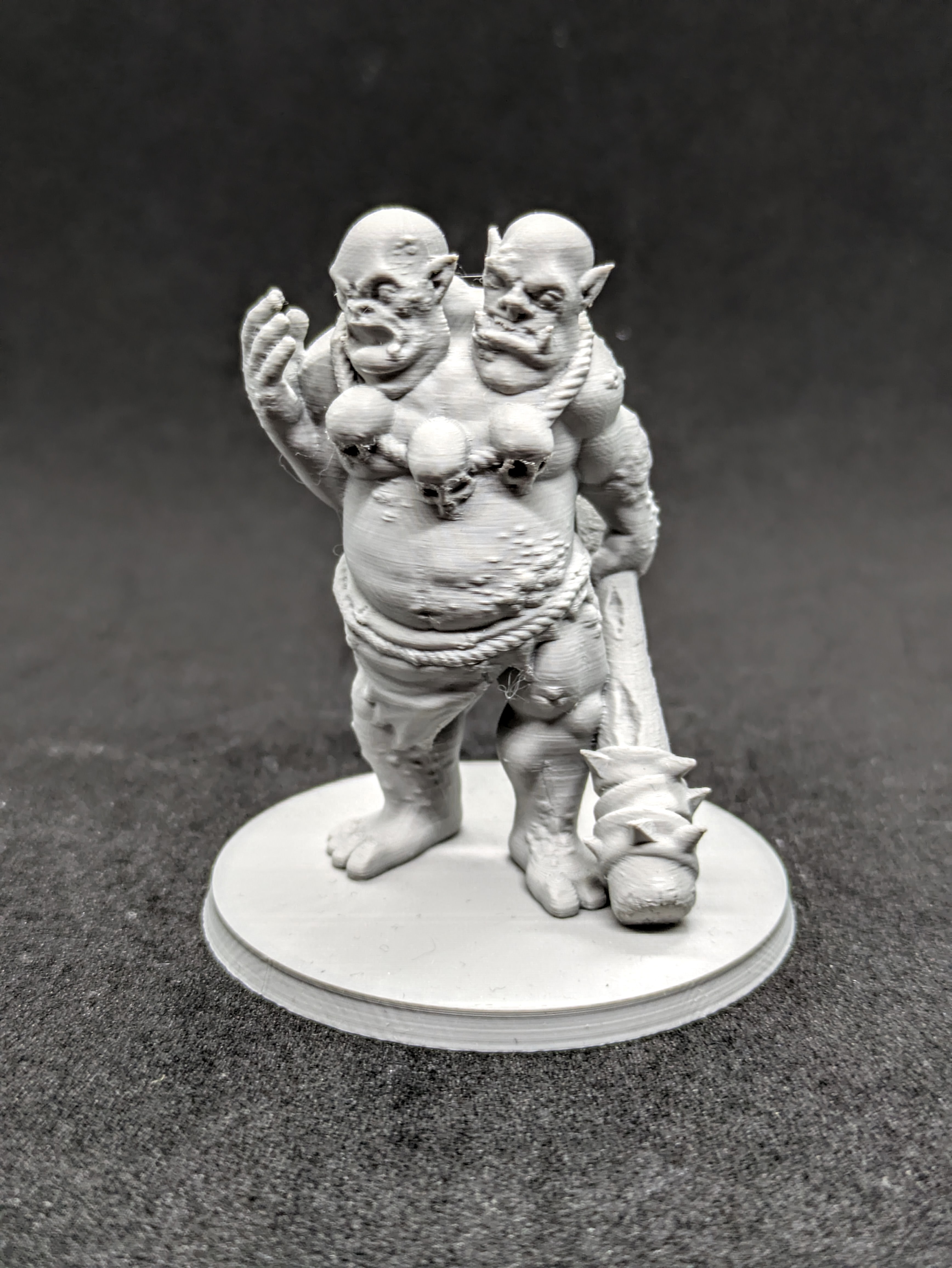 Ettin two-headed ogre FDM supportless