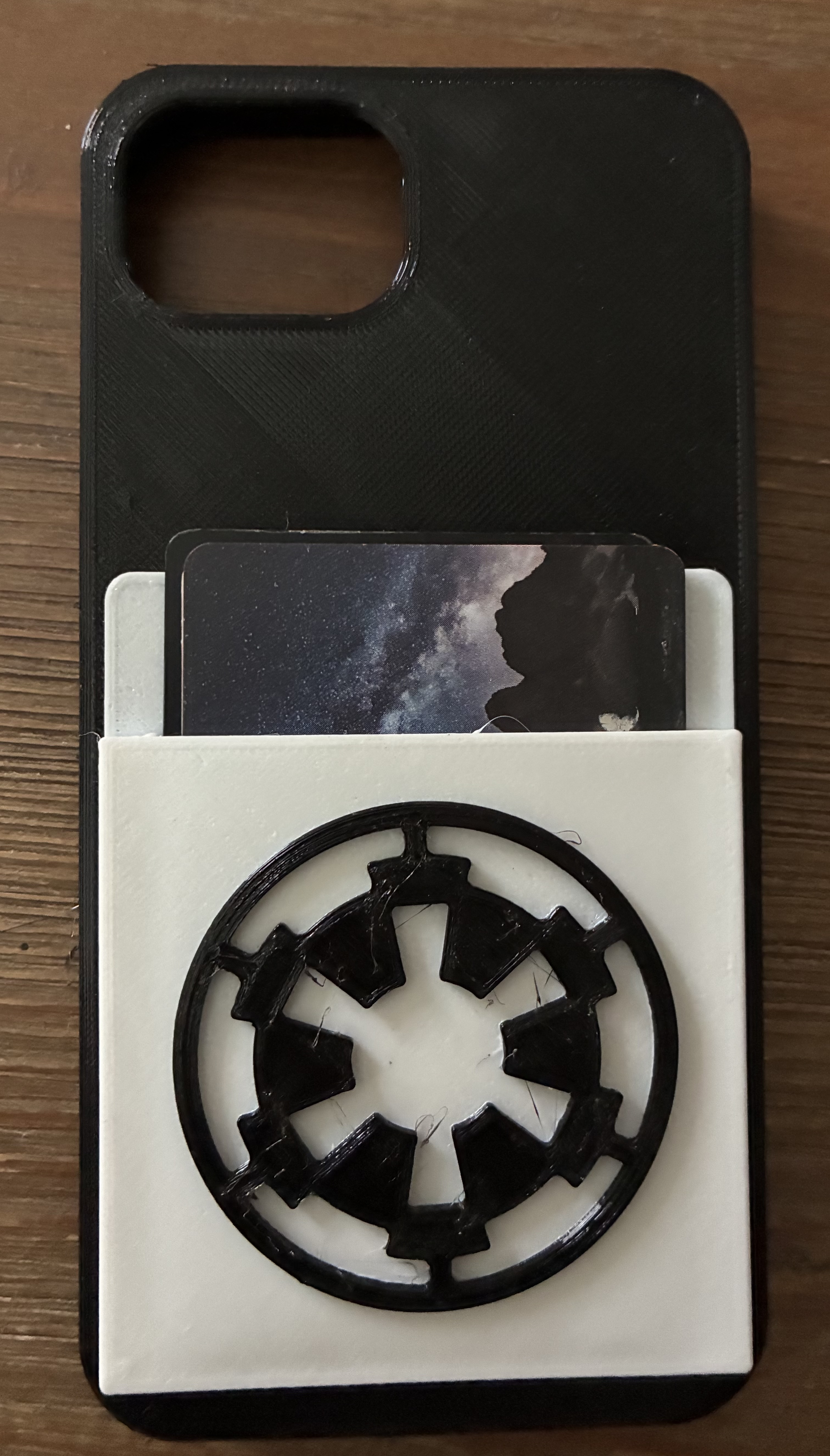 Star Wars Imperial Cog iPhone 16e Case with 2 Card Holder