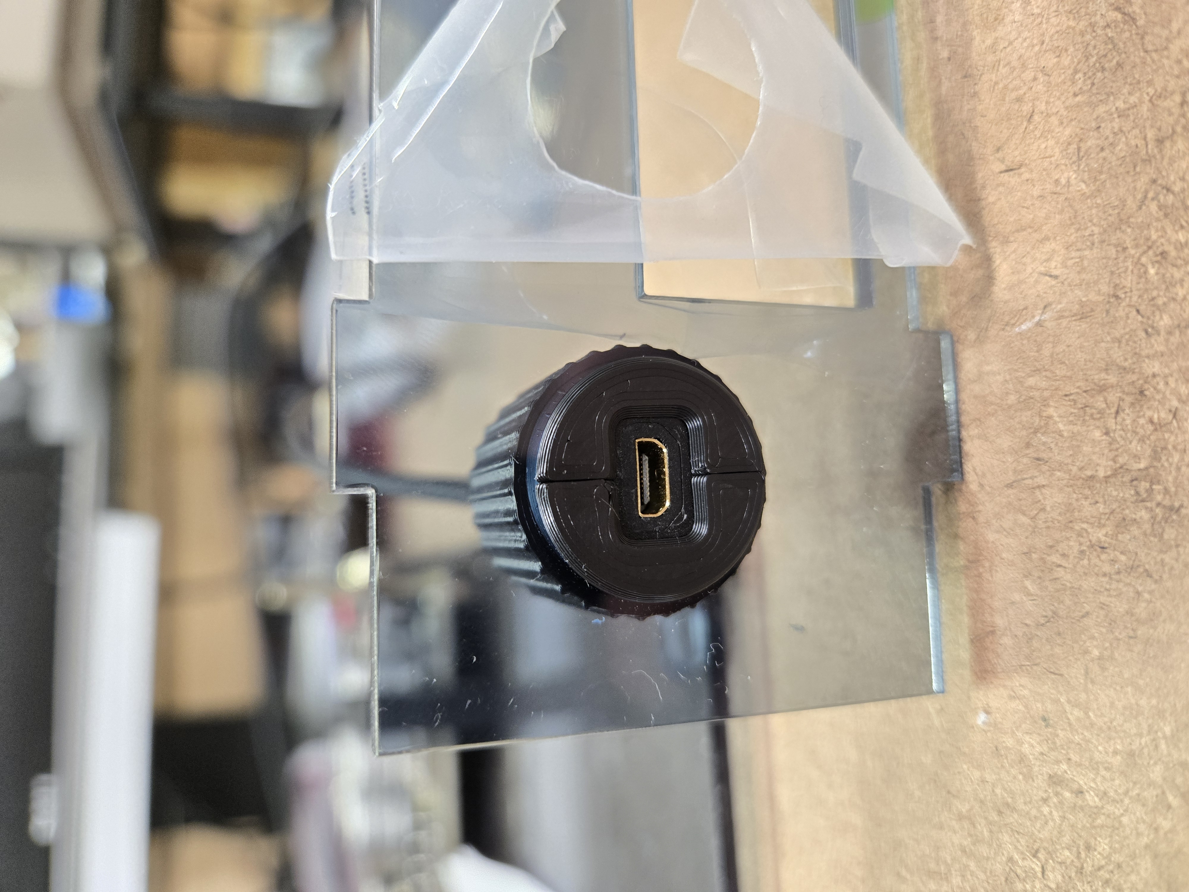 Mini HDMI Panel Mount