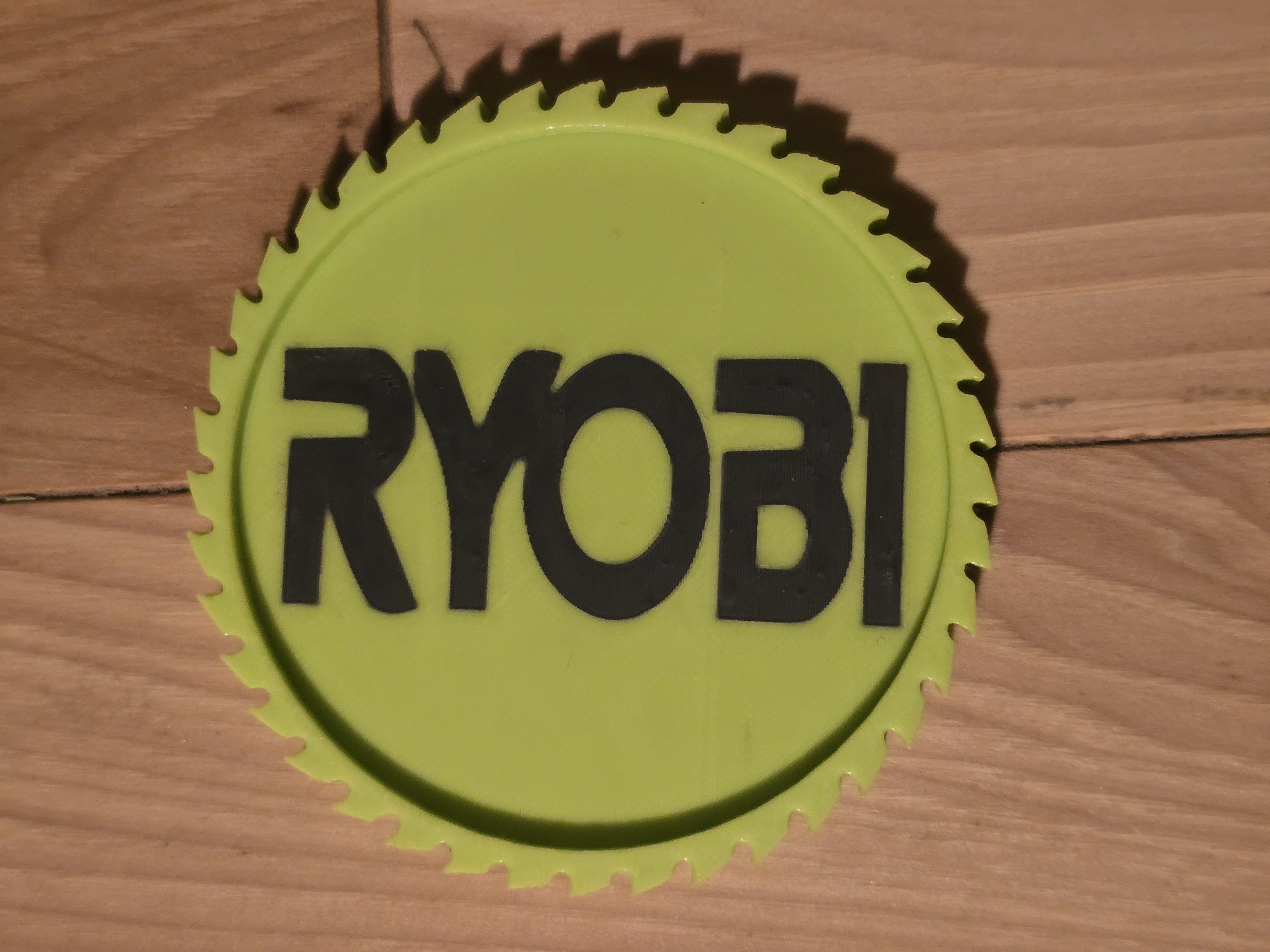 Ryobi Sawblade Coaster
