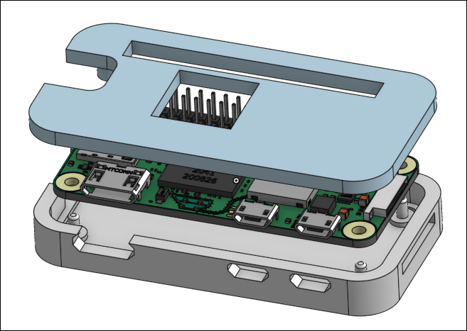 Raspberry Pi zero 2W Case