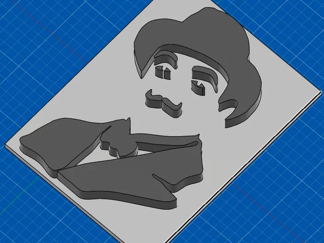 Hercule Poirot silhouette
