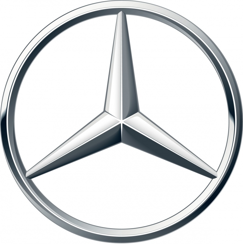 Mercedes-Benz Logo (Rounded Sides)