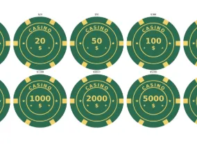 Poker Chip Set (10 to 10,000)