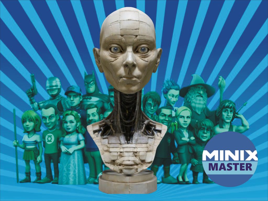 bust of humanoid