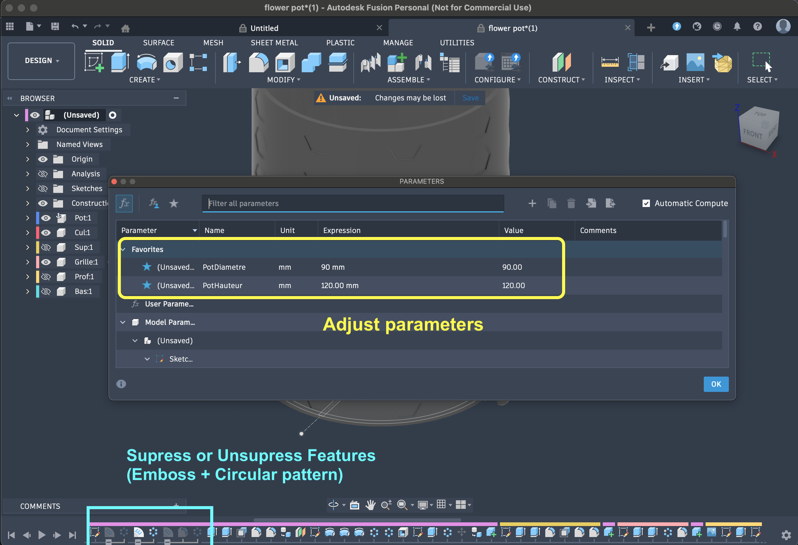 Weekend Project – Parametric Flower Pot — miniatura 5