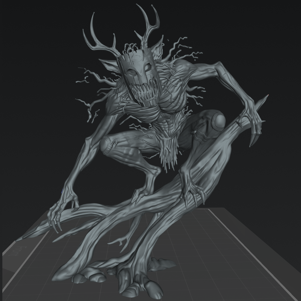 Mire Screamer Monster Beast - The Eightpints The Mire
