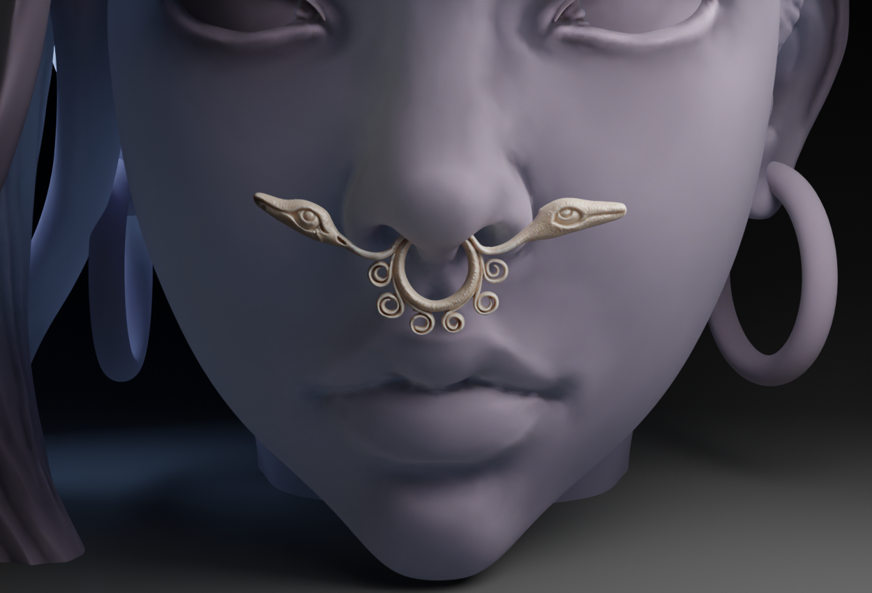 Chavin Nose Ornament :