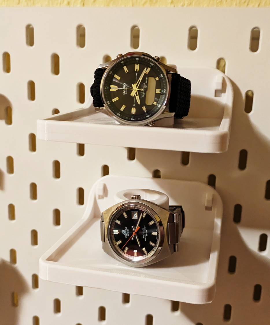 Ablage für Armbanduhren - Ikea Skadis
