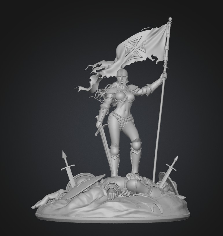 Shieldmaiden of the Iron Cross