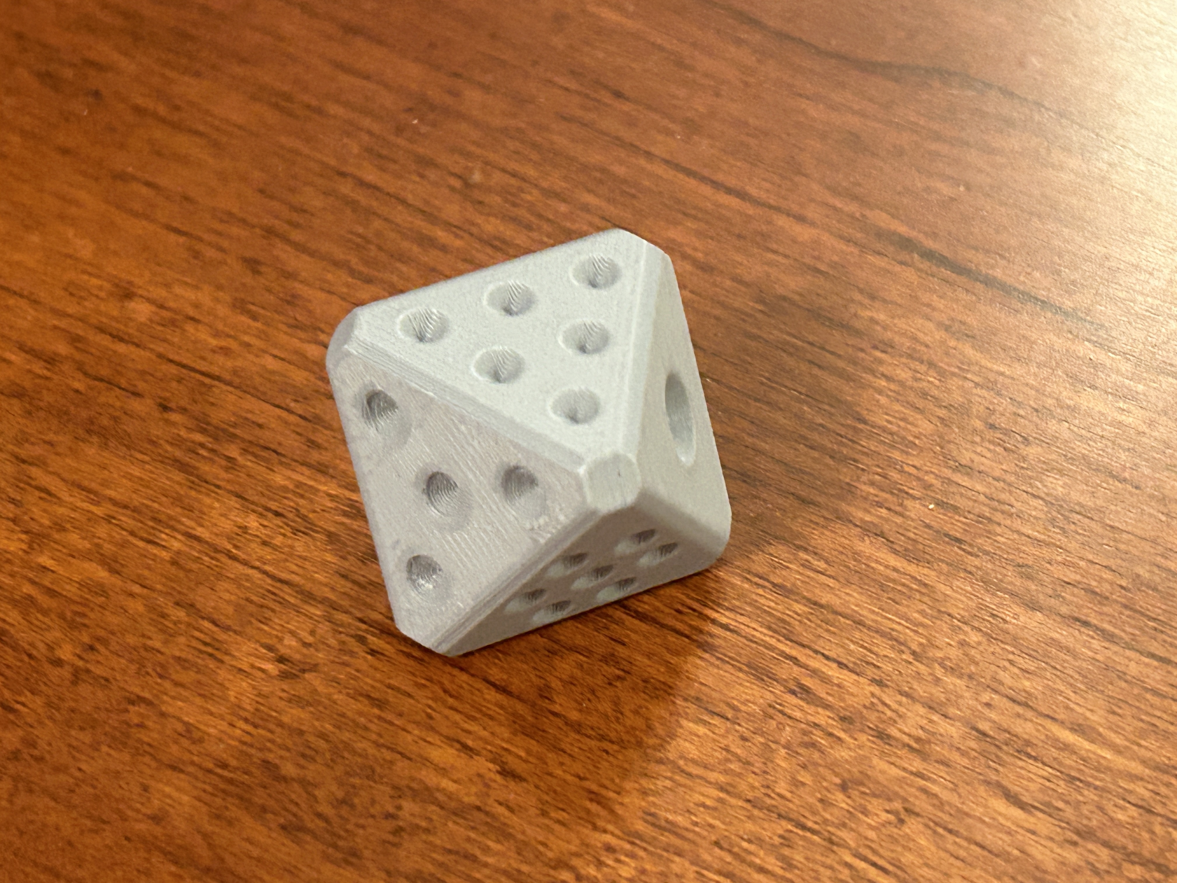 D8 dice with dots - 8-sided dice