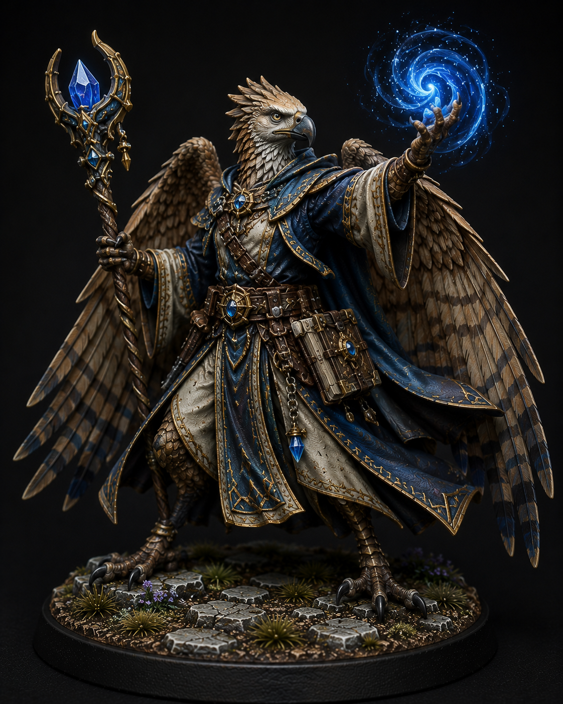 Wizard Aarakocra (DnD)