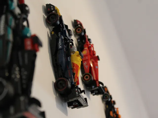 LEGO F1 Speed Champions Wall Holder