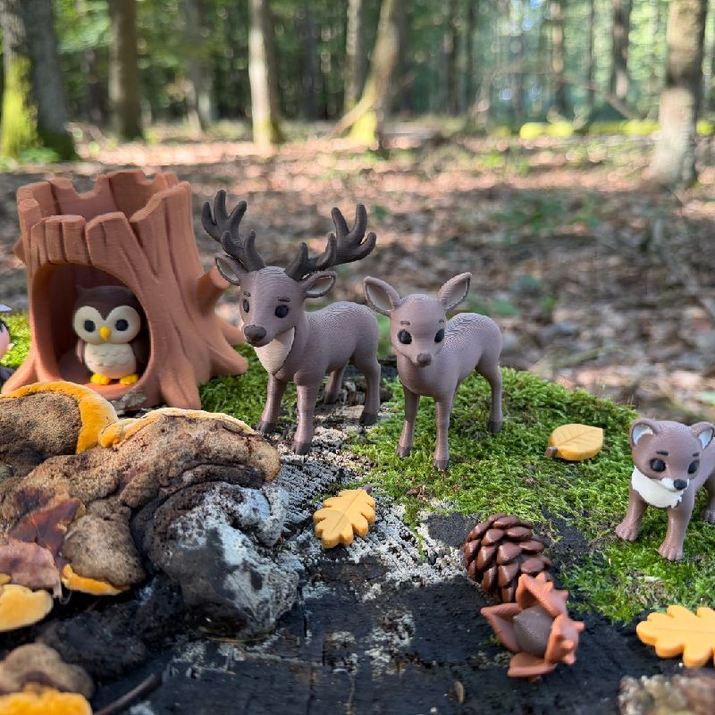 Forest Marten by Real_Prints | Download free STL model | Printables.com