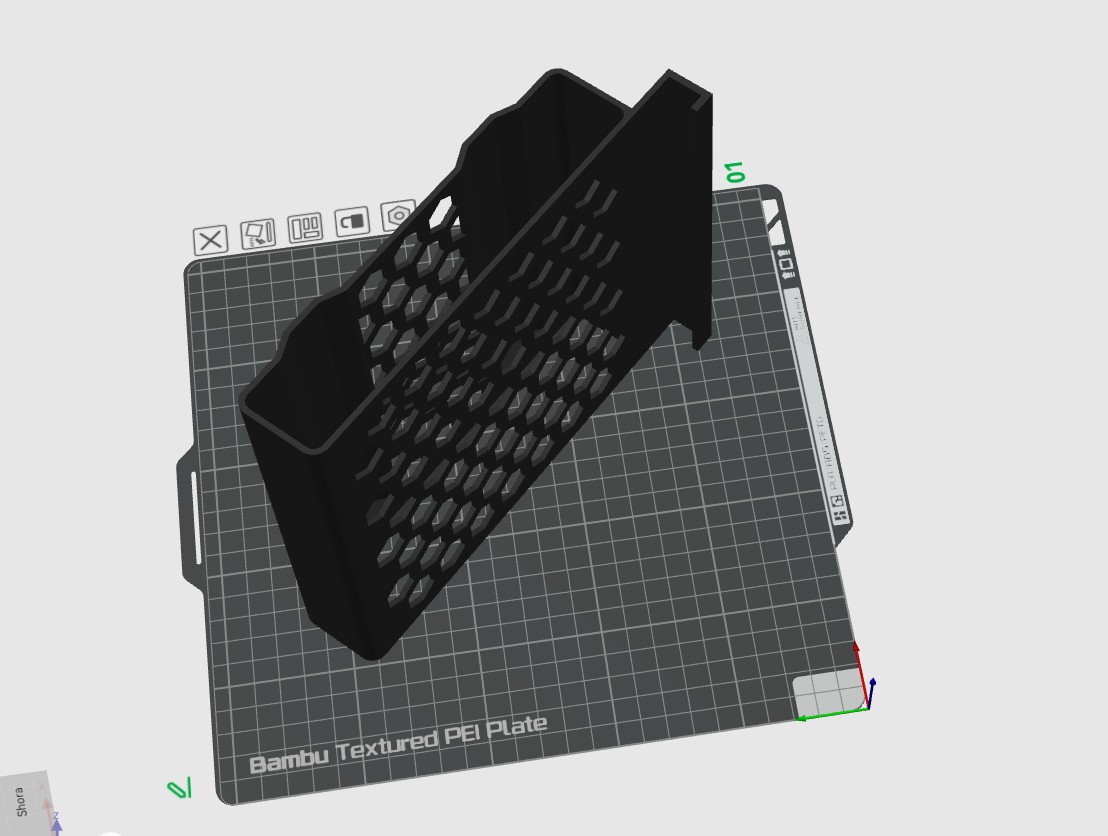 HP ProDesk on monitor holder