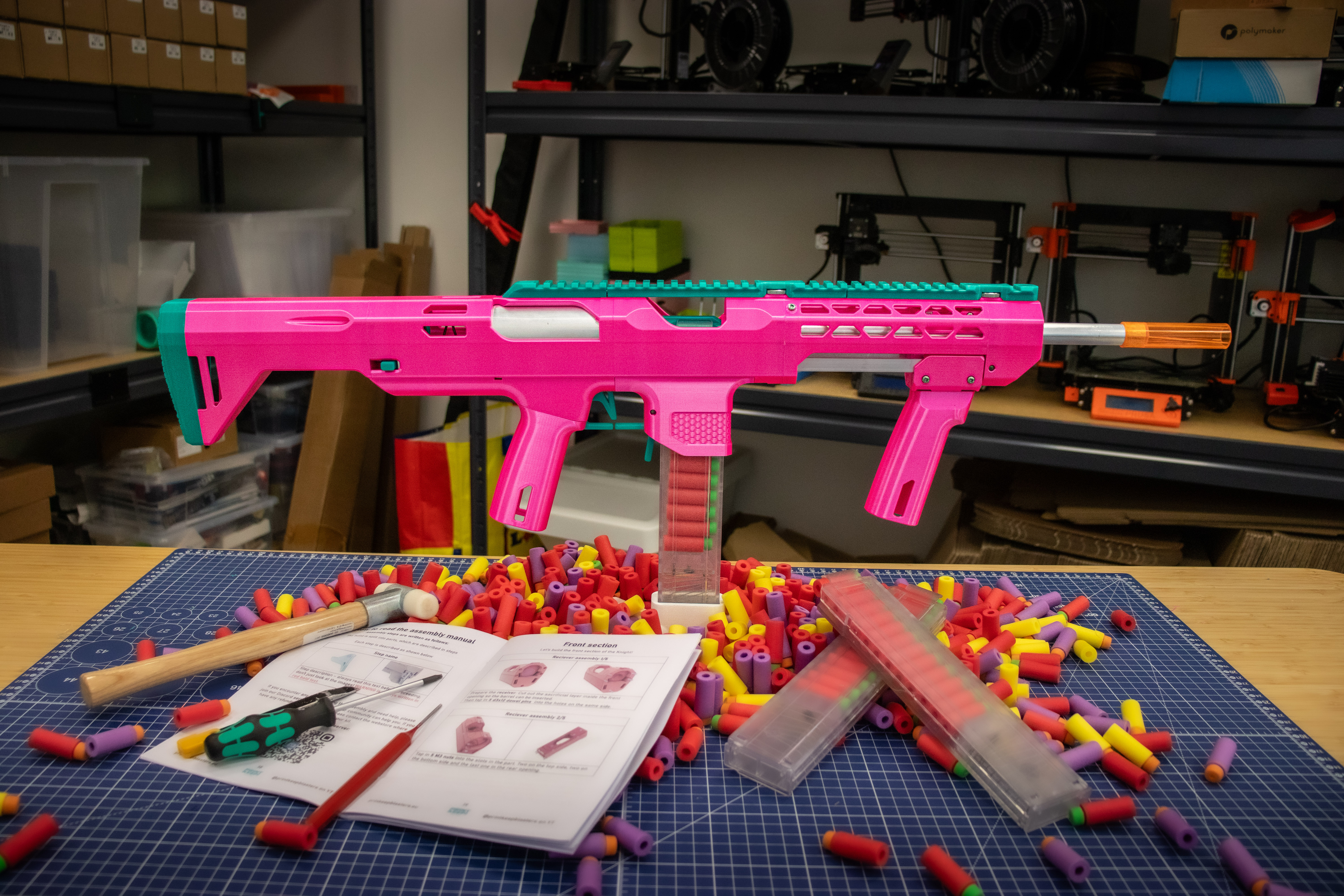 PK Knight-S - DIY Foam Dart Blaster