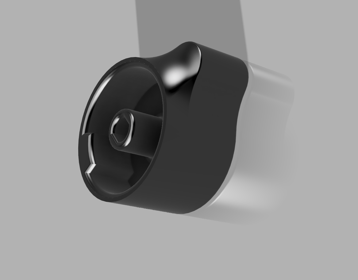 Moen 1222 Shower Knob with Enhanced Grip