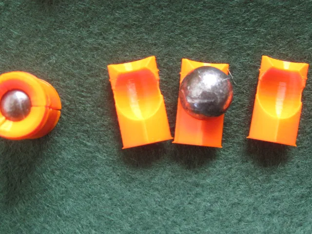 Sabot for shooting .585 balls from a CAL-16 rifle