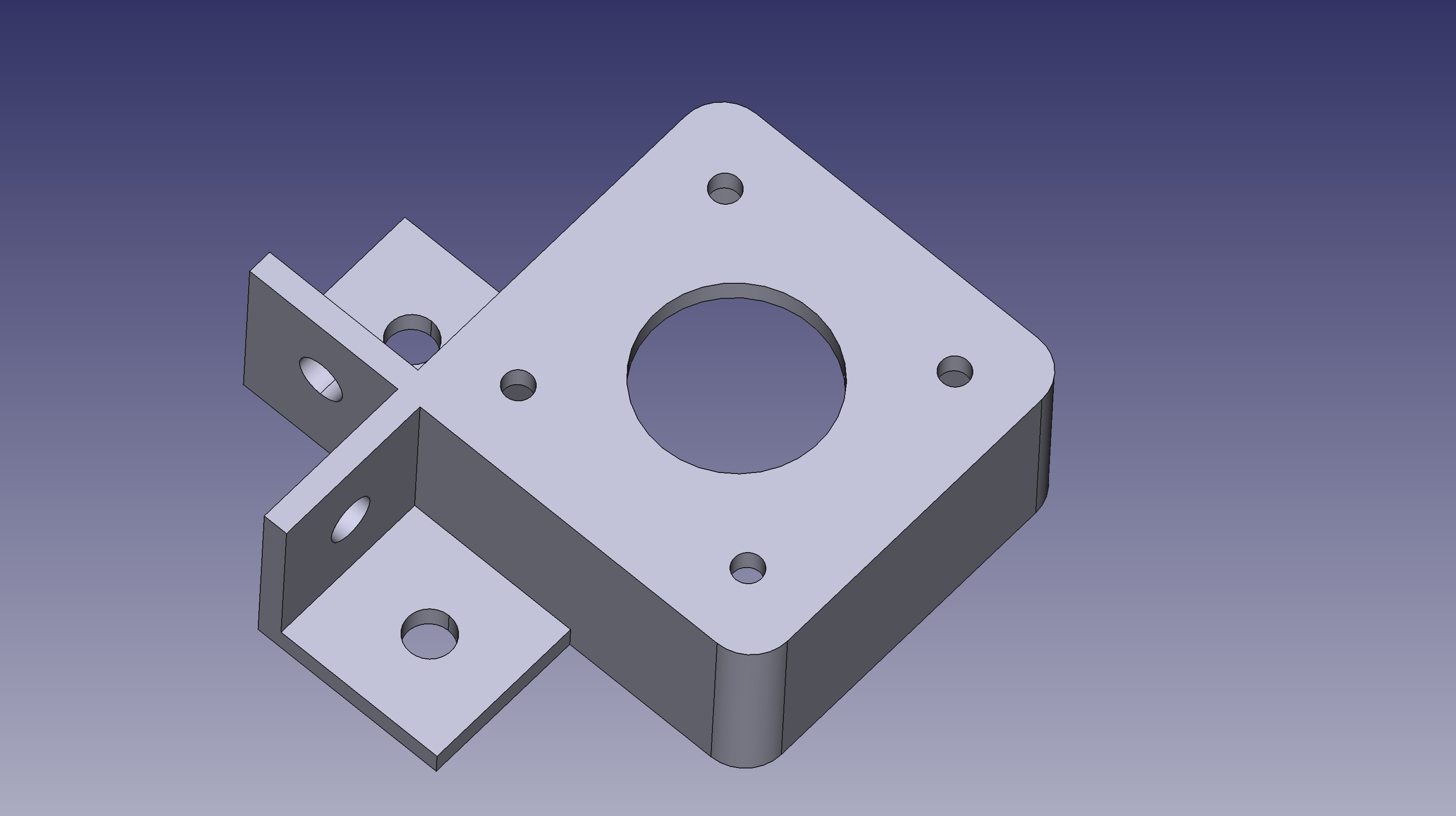 Motor Mount for 2020 Frame Corner