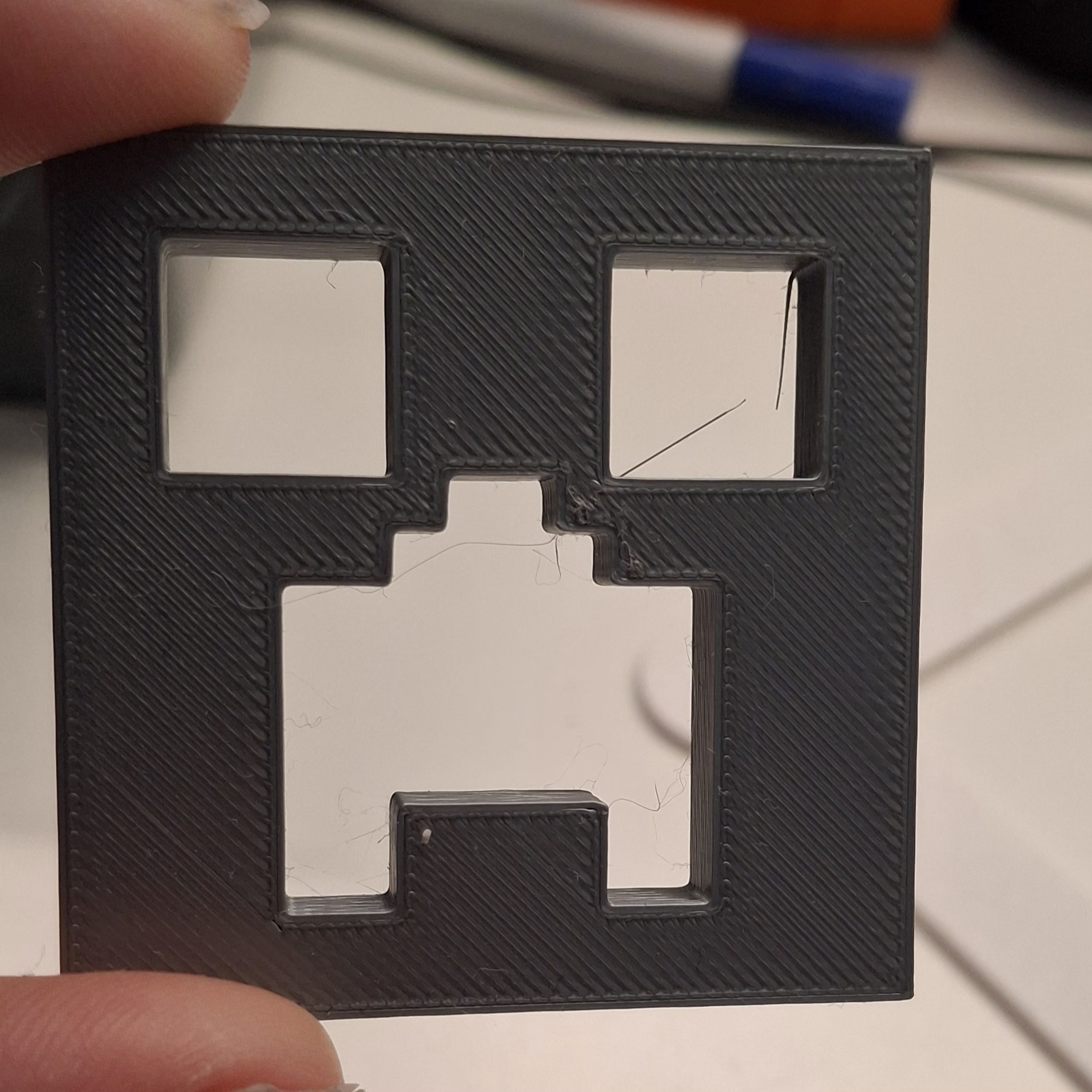 Miniatura 2 do modelo 3D Minecraft Logo