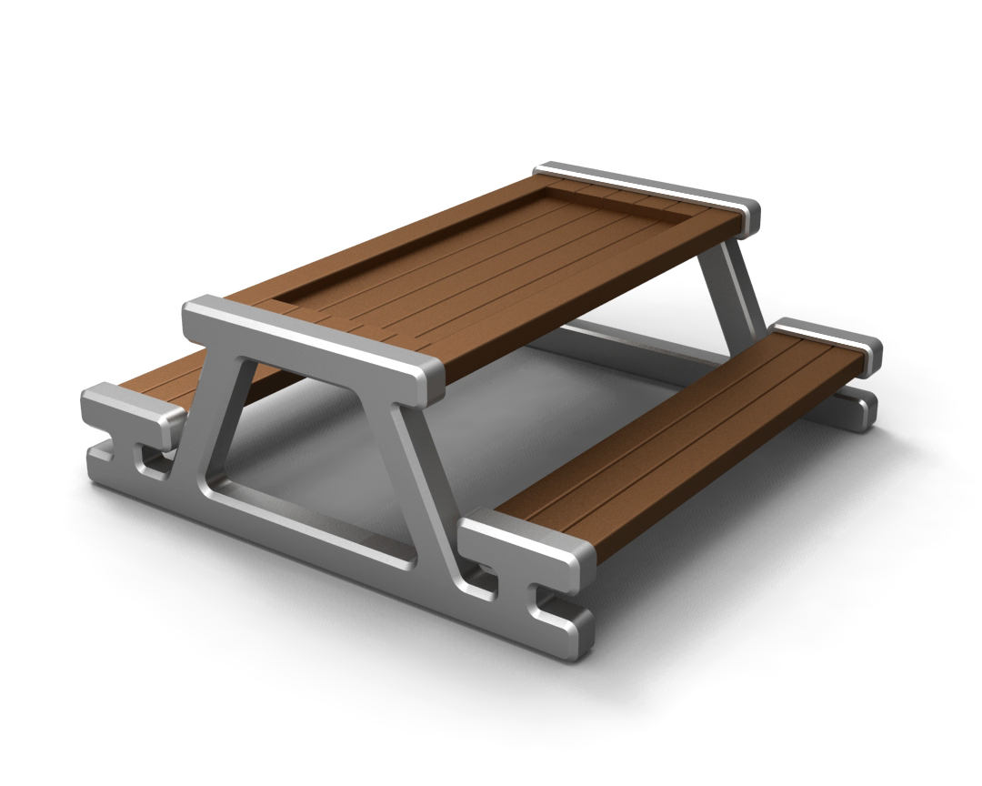 Chipmunk Picnic Table