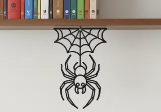 halloween spider decoration