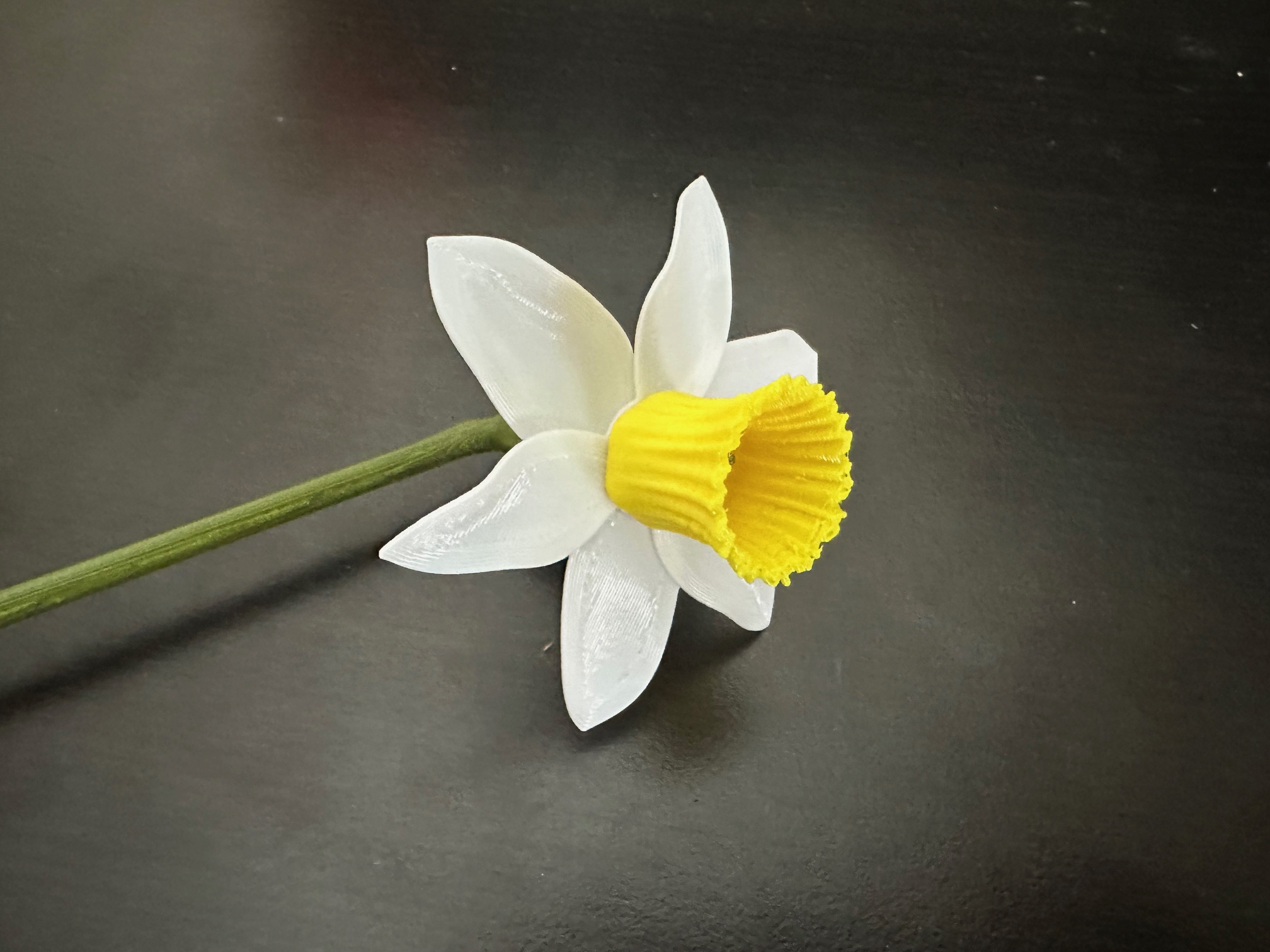 Miniatura 2 do modelo 3D Buildable Flower Daffodil