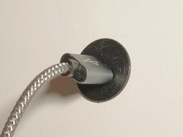 usb type a outlet for 20 mm holes