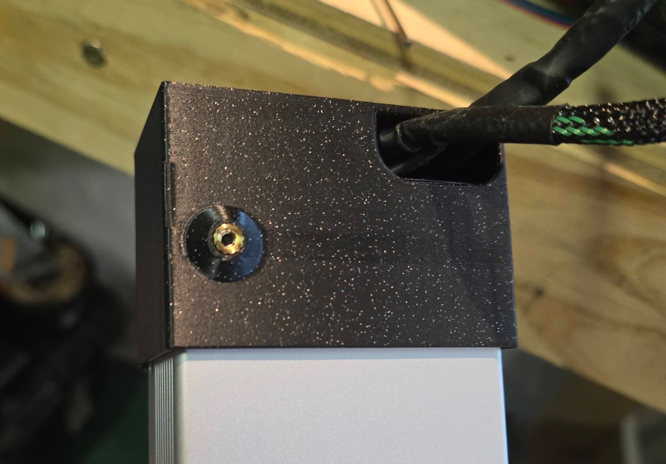 UHP-350-24 Meanwell Power Supply End Cover Remix - 24v end (extended and larger opening)