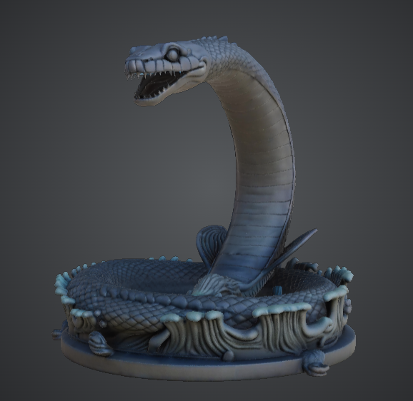Coiled Abyss Serpent