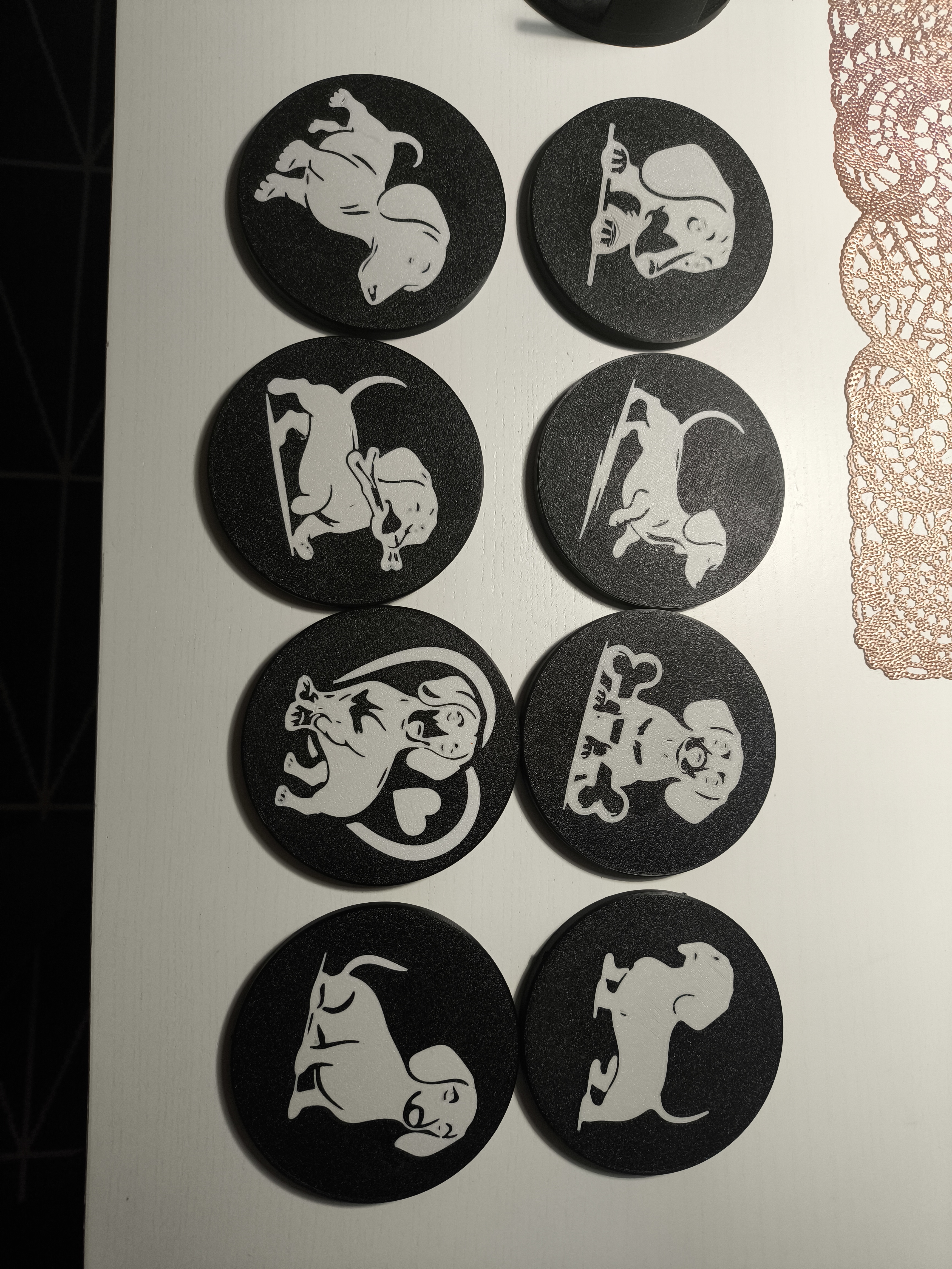 Dachshund coaster set — miniatura 4