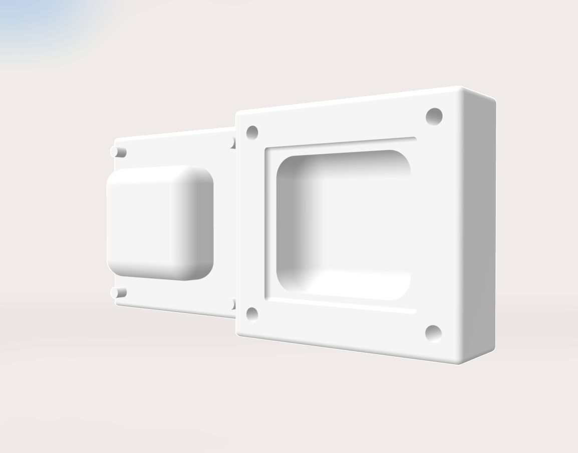 Wet mold for airpods 4 case