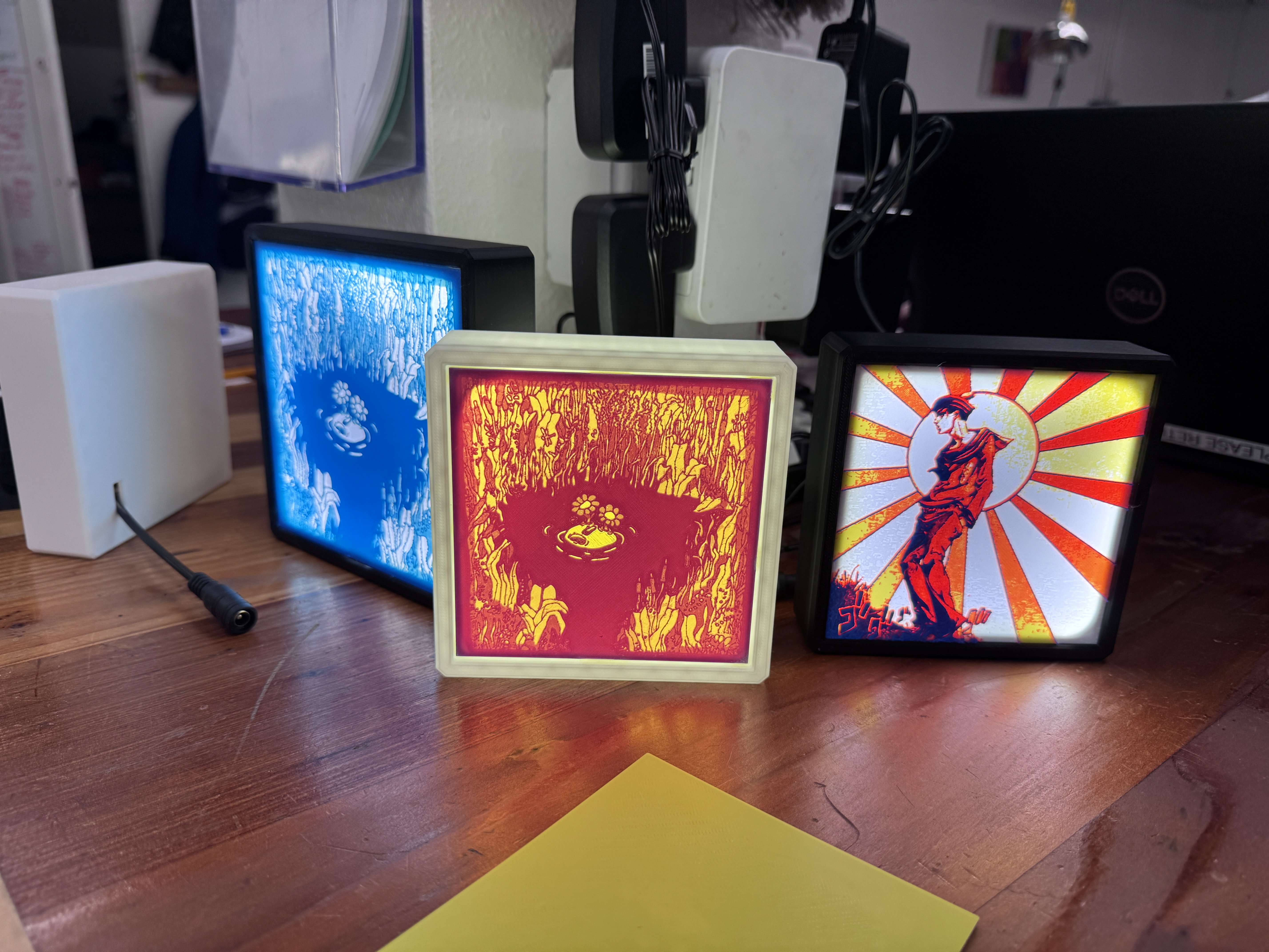 3D Printed Lithophane Lightbox