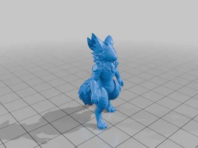 Protogen pose 1!!! :3