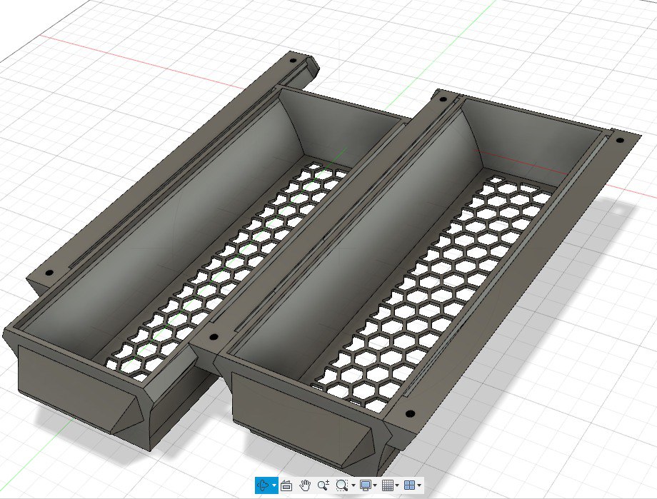 Under Desk Drawer for spoons and forks