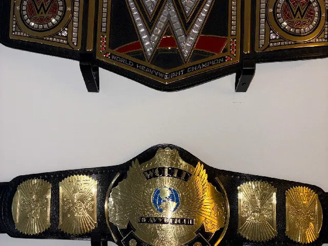WWE belt hanger strong minimalistic