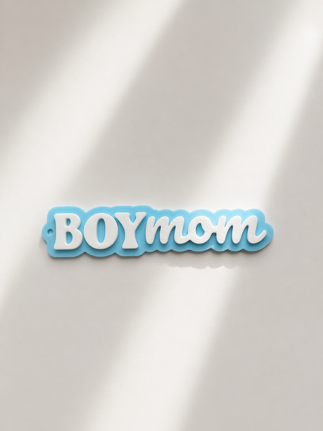BOYmom Keychain - Mother's Day gift