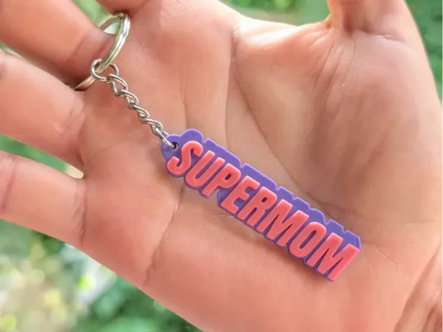 SUPERMOM - Keychain