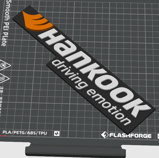 Hankook tyres log for office \ workshop