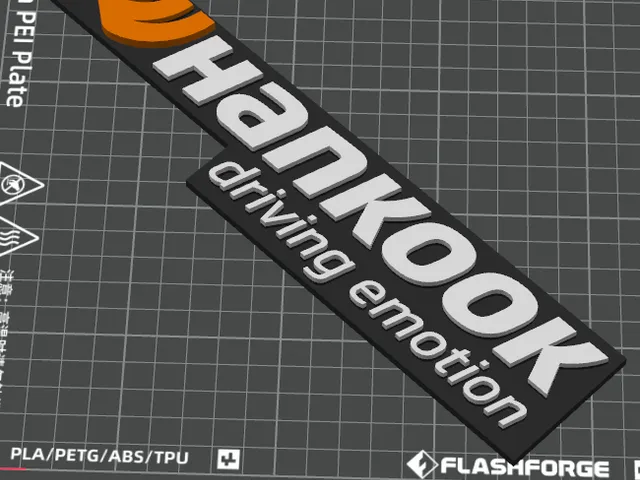 Hankook tyres log for office \ workshop