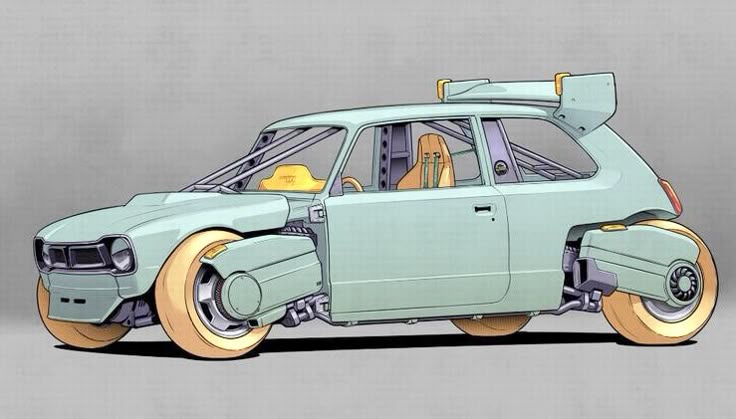 Modified car