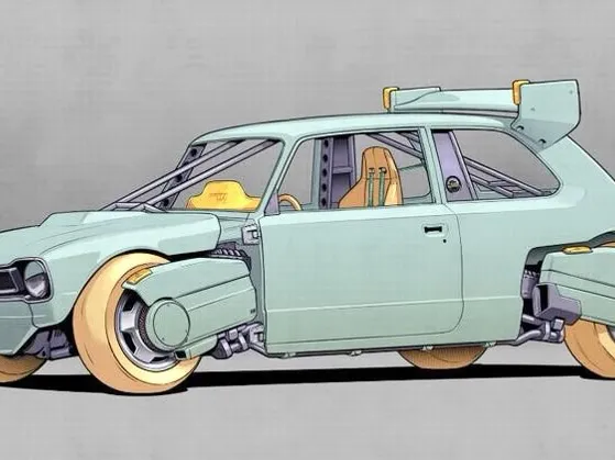 Modified car