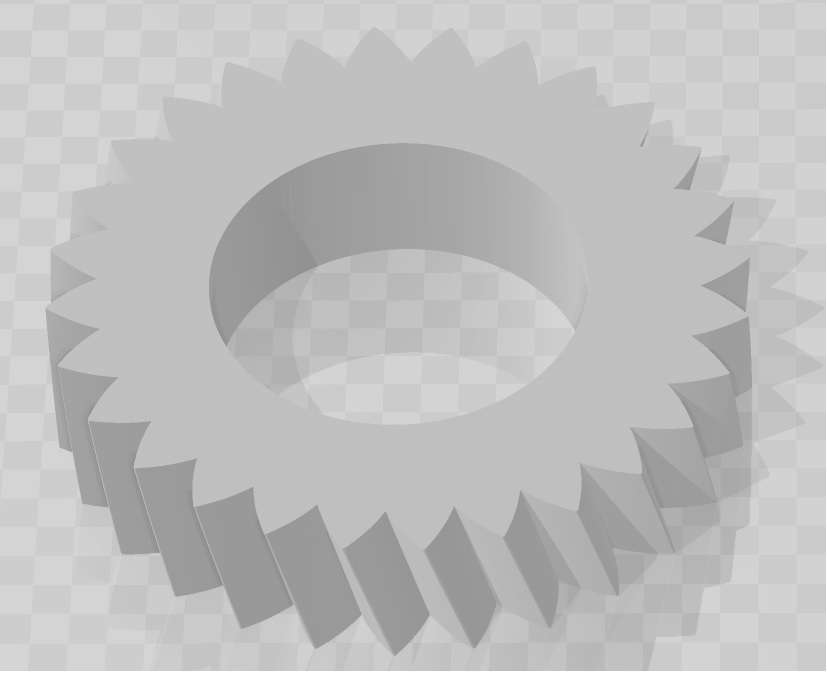 Helical Gear Wheel