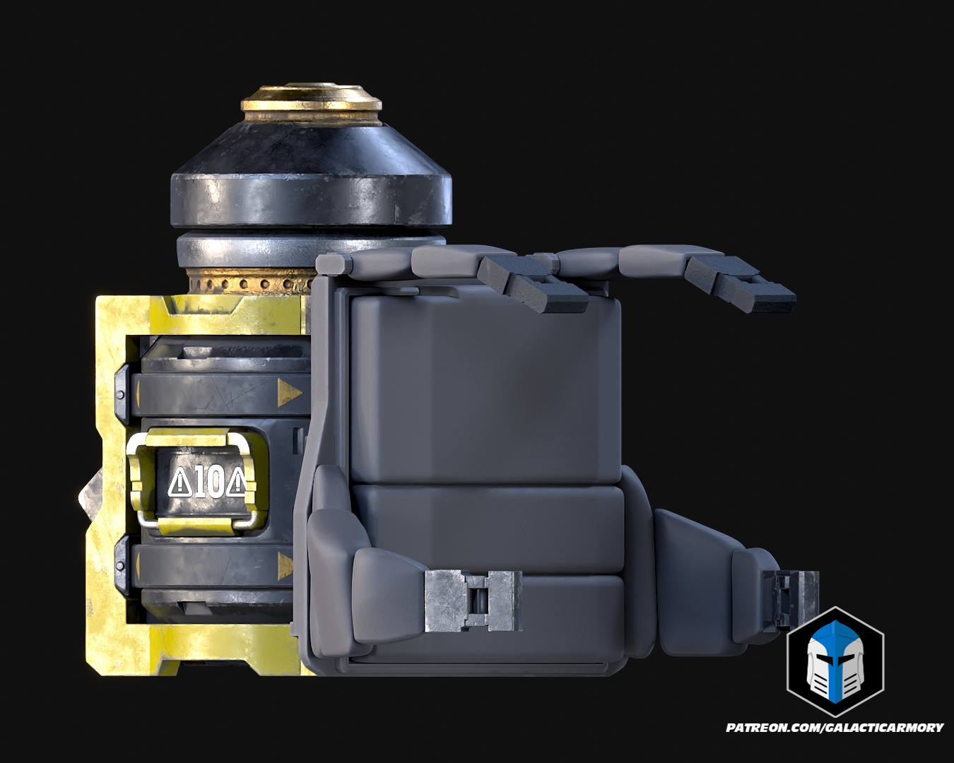 HD2 - Hellbomb Backpack - 3D Print Files — thumbnail 10