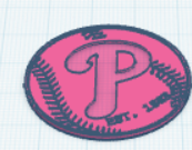 PHILLIES LITHOPHAN