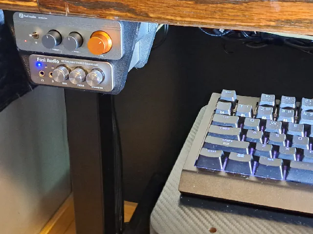 Fosi BT20A Pro / K5 Pro under desk stack mount