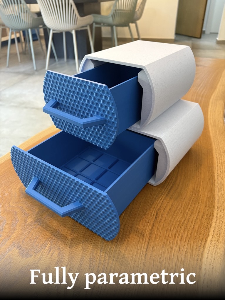 Miniatura 2 do modelo 3D Gridfinity Modular Drawer System